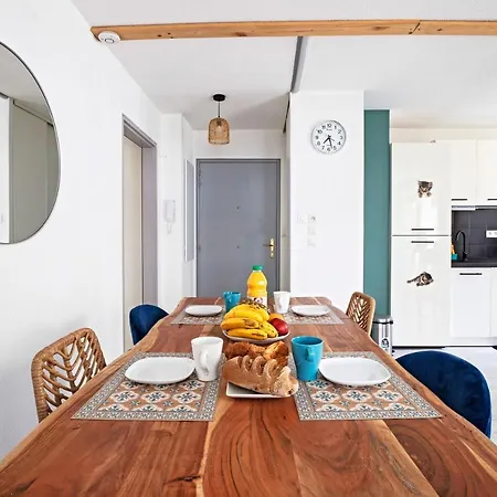 Le Palmier - Magnifique T2 A Montpellier- Balcon 16m2 - Clim -wifi Διαμέρισμα *