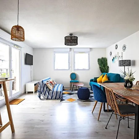 Le Palmier - Magnifique T2 A Montpellier- Balcon 16m2 - Clim -wifi מונפלייה