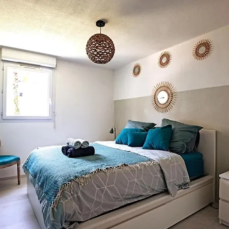 Le Palmier - Magnifique T2 A Montpellier- Balcon 16m2 - Clim -wifi דירה מונפלייה